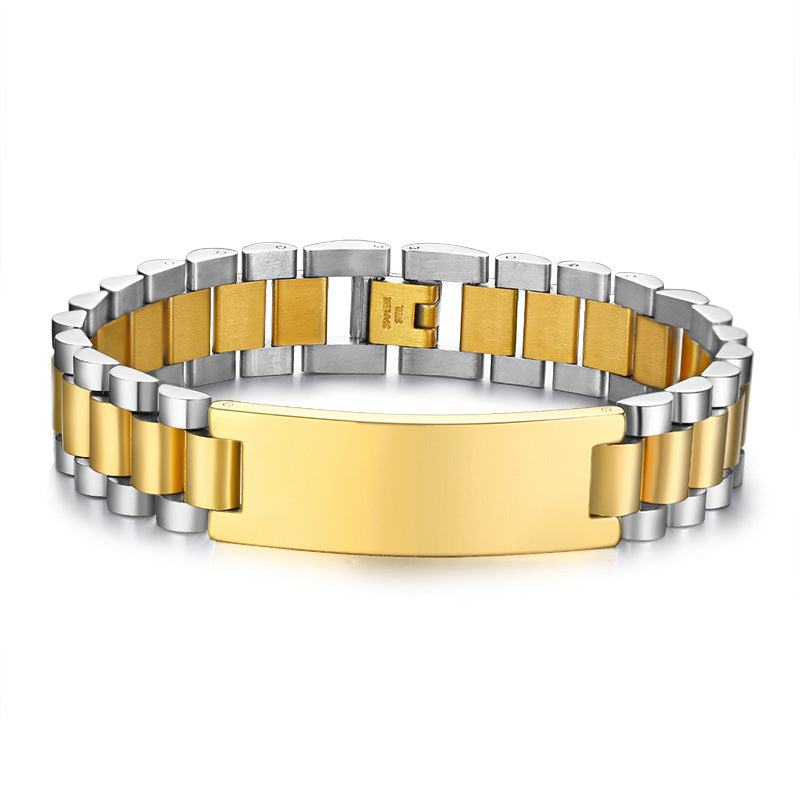 Oyster Strap Minimalist Buckle Bracelet