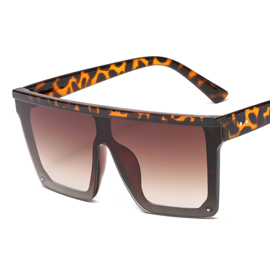 Grease Solid Shield Sunglasses