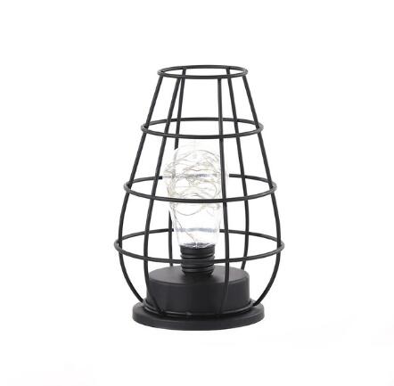 Unique Cage Solid Table Lamp
