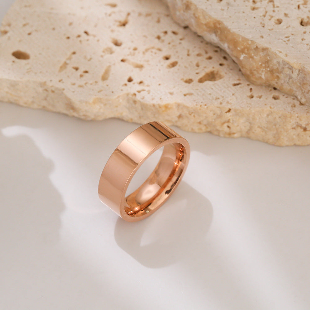 Minimalist Style Anodized Ring