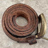 Classy Vintage Solid Buckle Belt