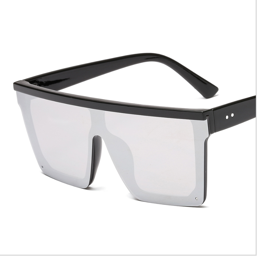 Grease Solid Shield Sunglasses