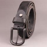 Classic Buckle Style Leather Belt