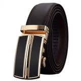 Split Style Automatic Buckle Leather Belt