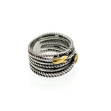 Multi Layer Twist Vintage Ring