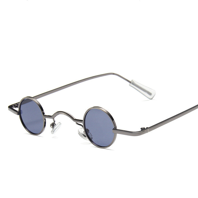 Small Round Frame Polarizing Sunglasses