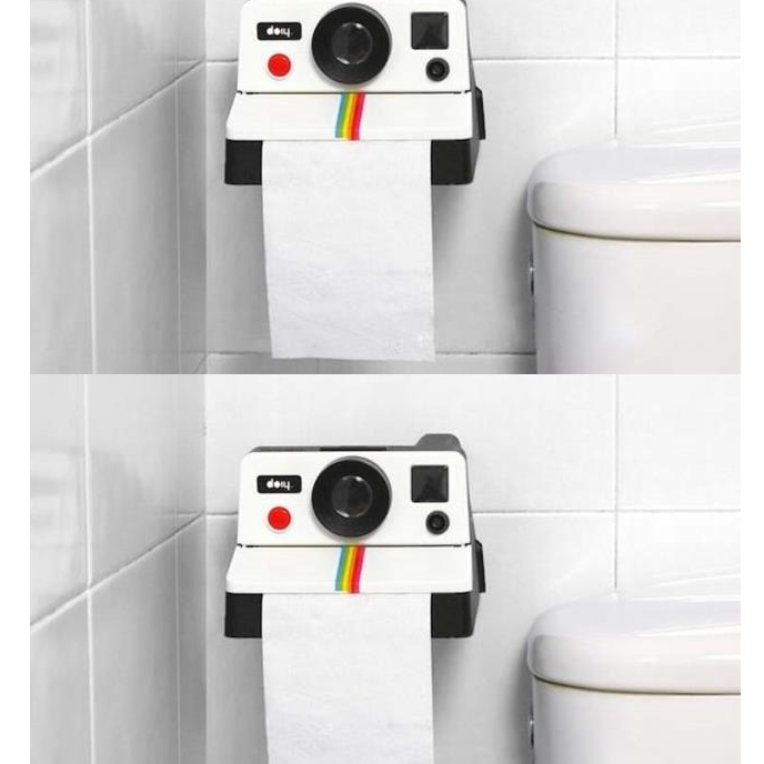 Retro Instagram Camera Paper Towel Box