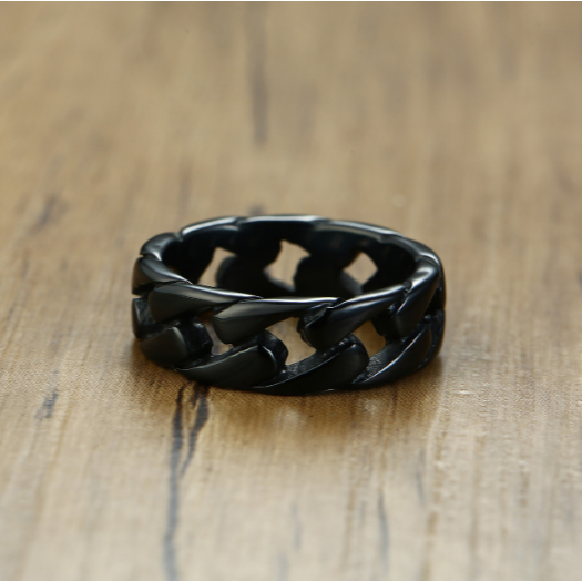 Cincin baja titanium rantai trotoar