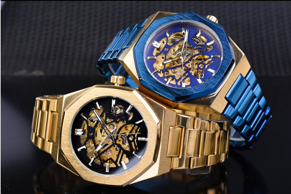 Octo Shape Watch Mechanical Octagon Shape Watches – Taraiga