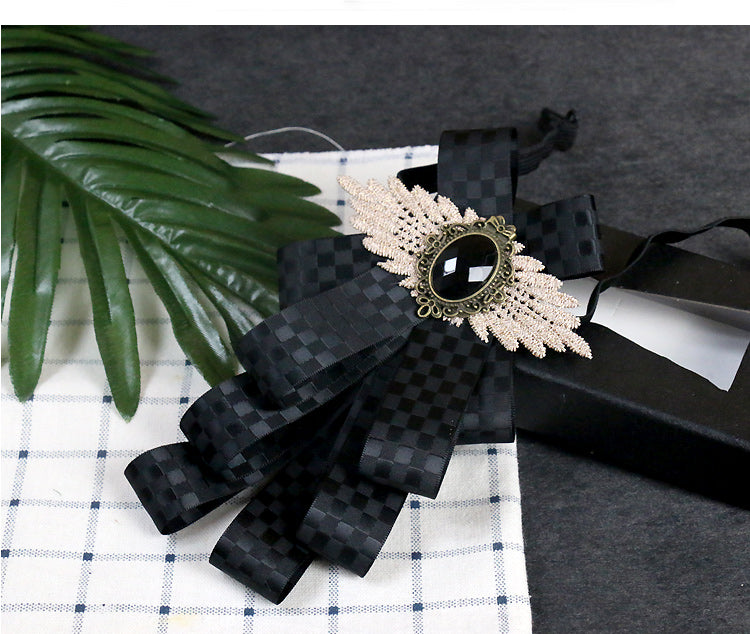 British Style Multi-Layer Bow Tie