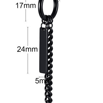 Street Style Simple Huggie Earrings