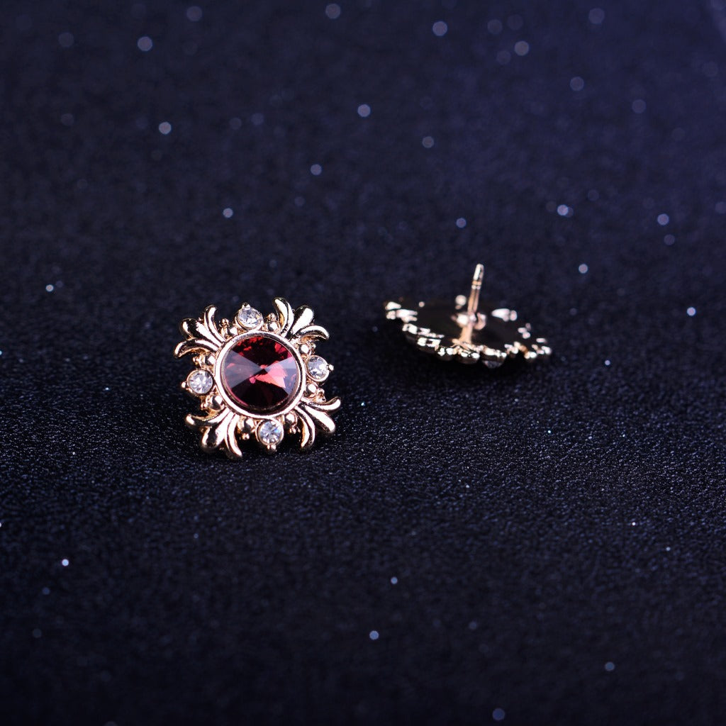 Broche de collar con diamantes de imitación geométricos