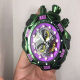 Reloj Clown Inver con caja de aleación de cuarzo