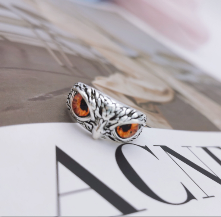Animal Eyes Adjustable Ring