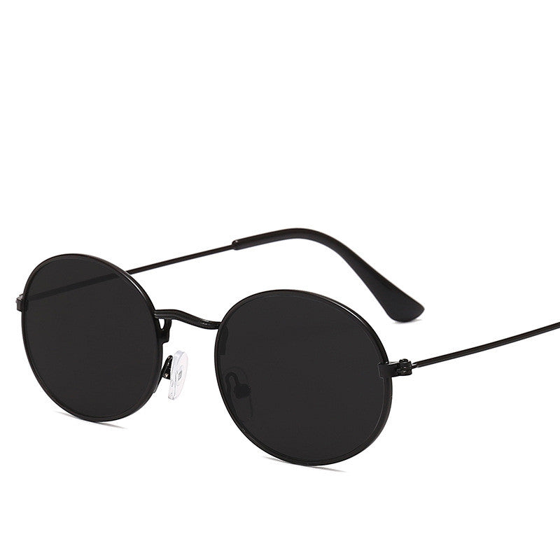 Retro Round Frame Sunglasses