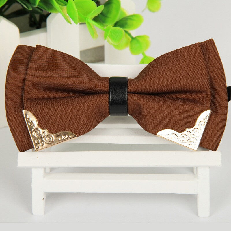 Geometric Alloy OnThe Edge Bow Tie