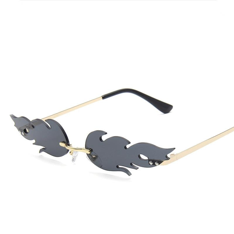 Gafas de sol con forma de llama