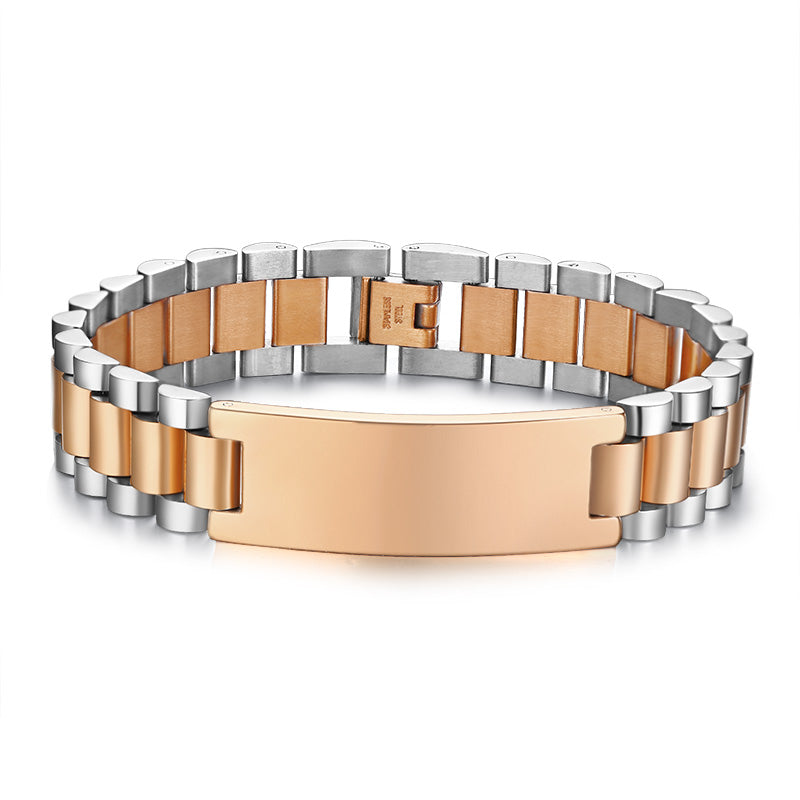 Oyster Strap Minimalist Buckle Bracelet