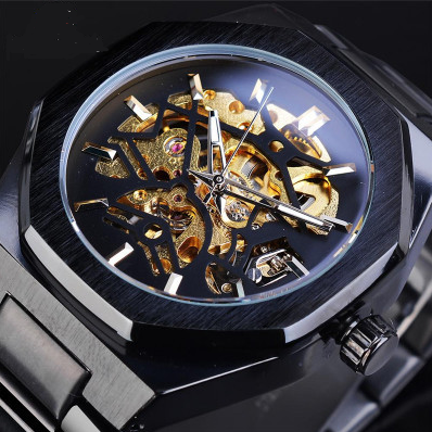 Mechanical Octagon Shape Watches