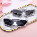 Gafas de sol retro únicas de grado UV-400