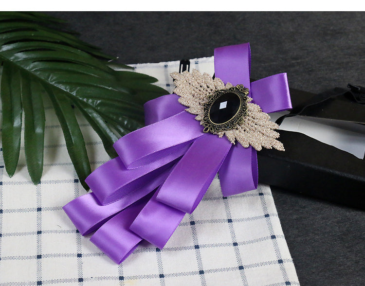 British Style Multi-Layer Bow Tie