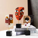 Face Expression Abstract Art Decoration