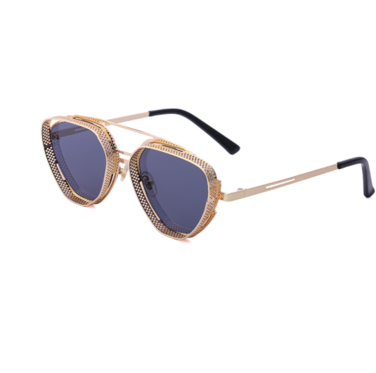 Polycarbonate Polygon Men's Sunglasses