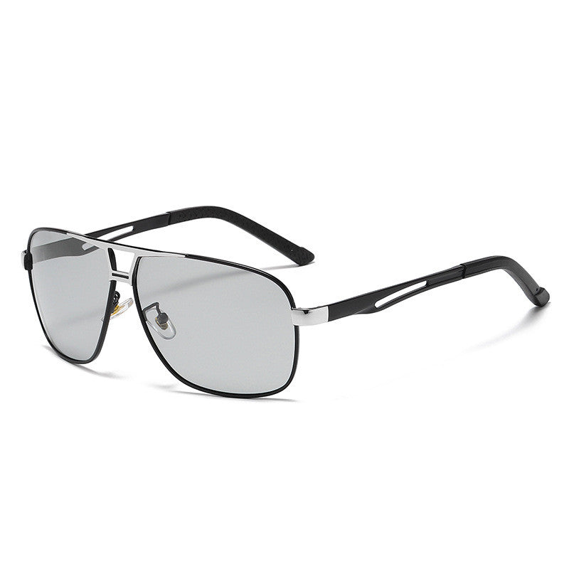 Holed Frame Aviator Sunglasses
