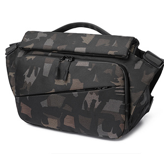 Solid Square Oxford Cloth Shoulder Bag