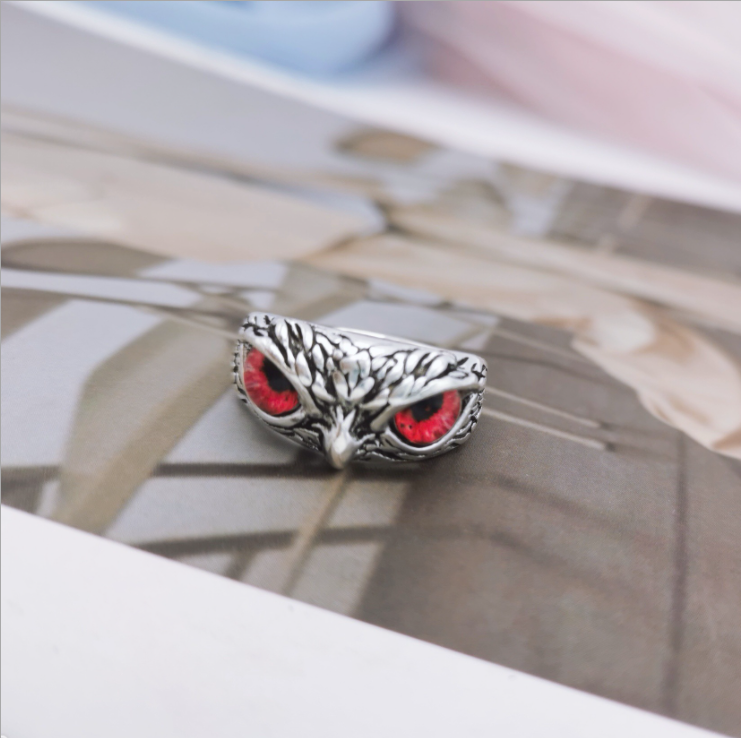 Animal Eyes Adjustable Ring