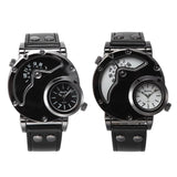 Casual Dual Time Zone Quartz watch