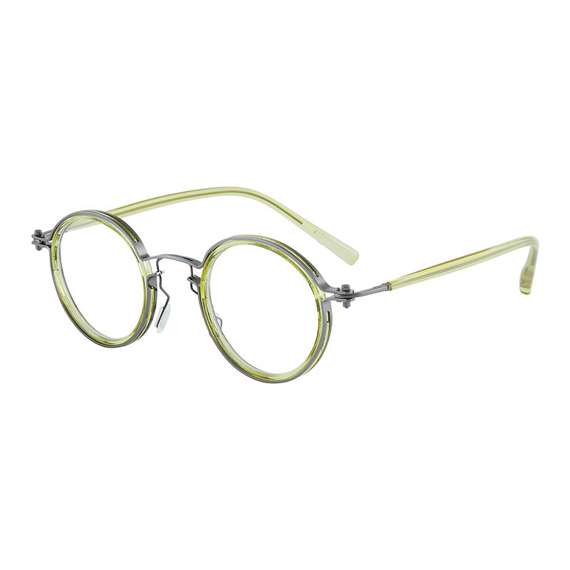 Copper Round Frame Eyeglasses