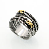 Multi Layer Twist Vintage Ring
