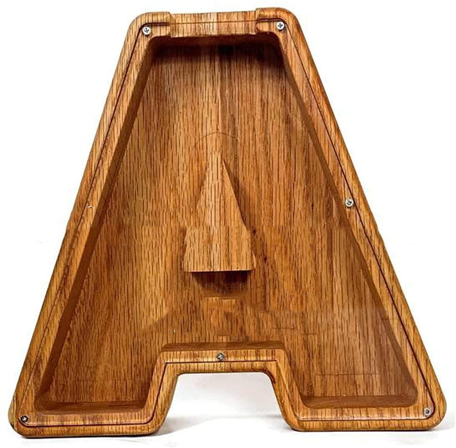 Wooden Letter Shape Piggy Bank