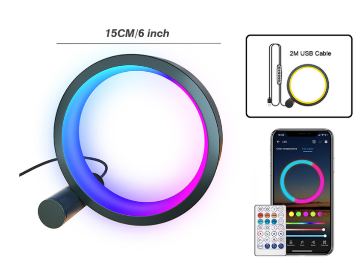 Ring Solitary Shape Table Lamp