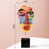 Face Expression Abstract Art Decoration