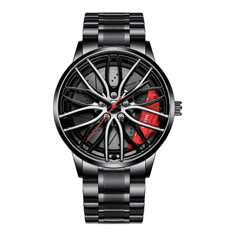 Wheel Style Quartz Watch