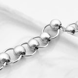 Beads Ring Linked Chain Bracelet