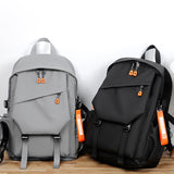 Two Side Pocket Large Capacity Backpack