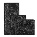 Embossed Casual Horse Leather Wallet