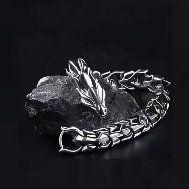 Simple Dragon Shape Chain Bracelet