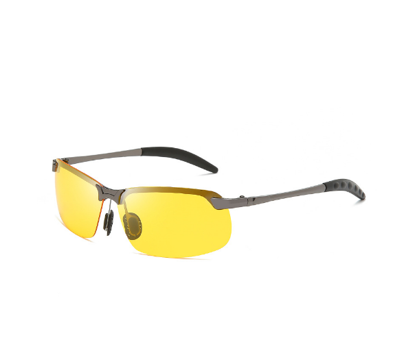 Semi Rimless Polarized Sunglasses