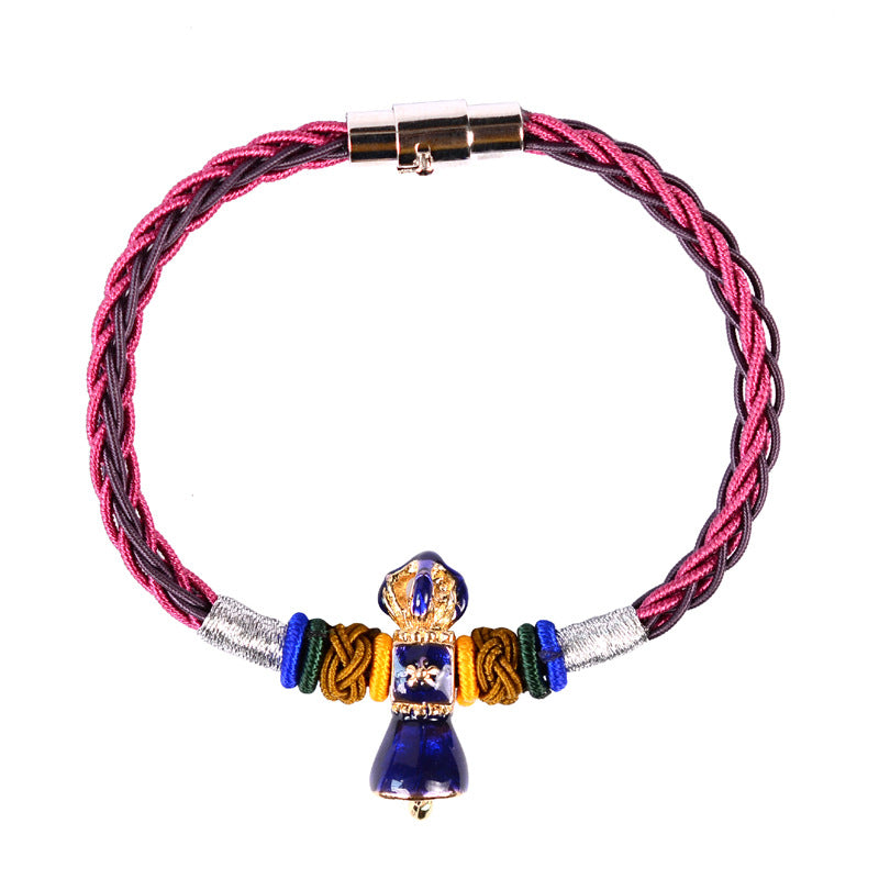 Tibetischer handgestrickter Vajra-Armband