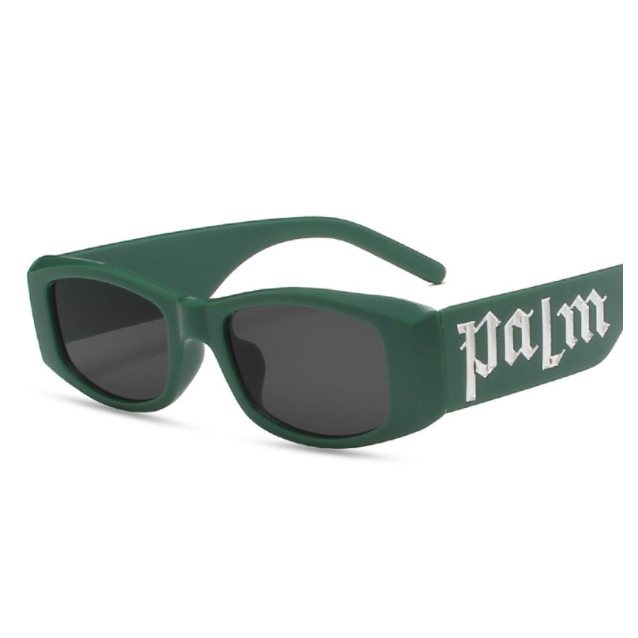 Palm Letter Square Sunglasses