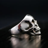 925-Sterling Silver Smooth Skull Ring