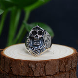 Skull Grim Reaper Design Ring