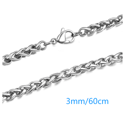 Schädel Geisterkopfkreuz Anhänger Halskette