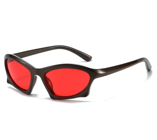 Gafas de sol retro únicas de grado UV-400