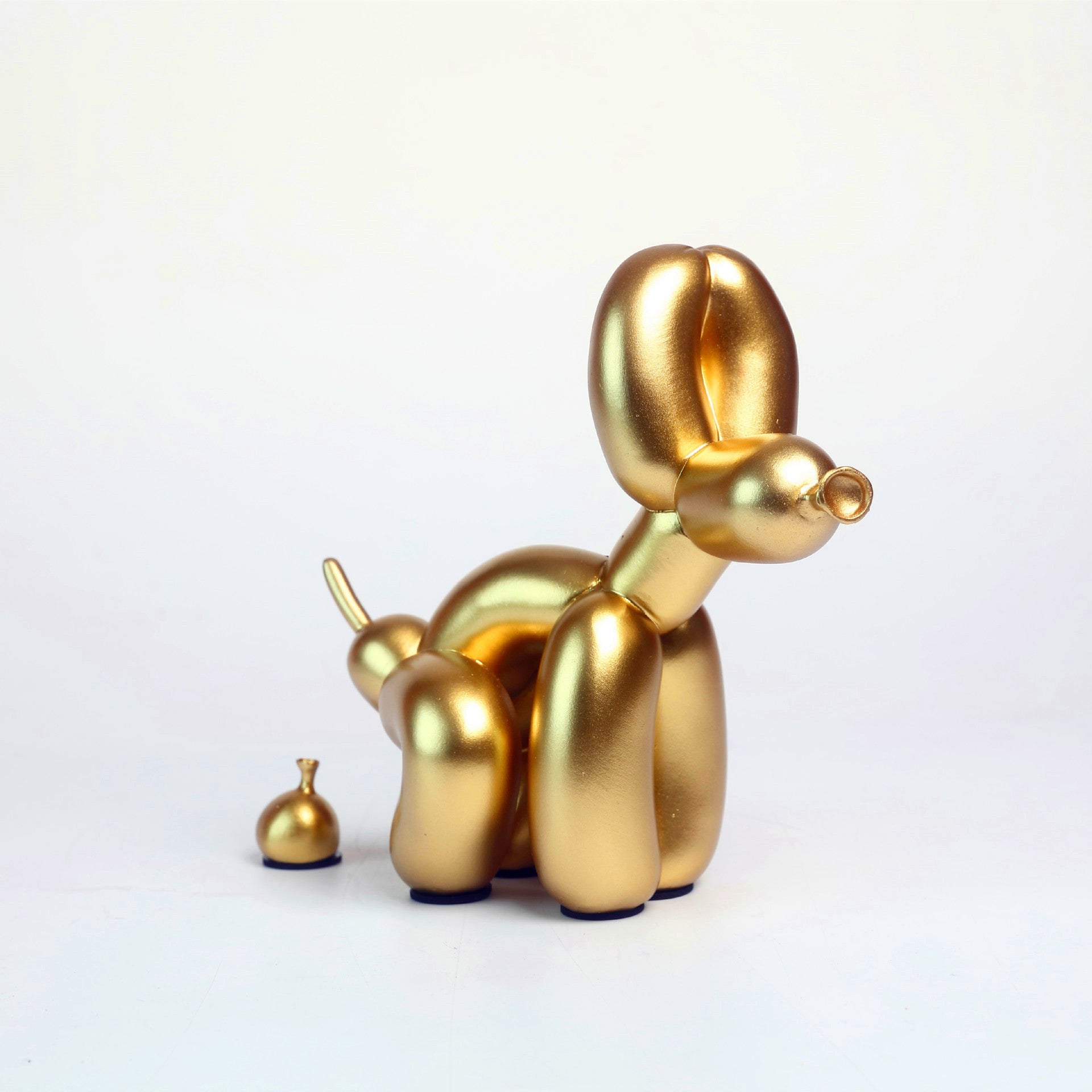 Mini Poop and Dog Balloon Sculpture