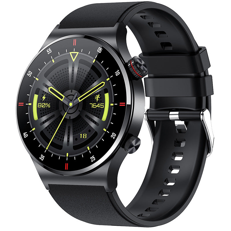 Round Dial Steel Smart Watch